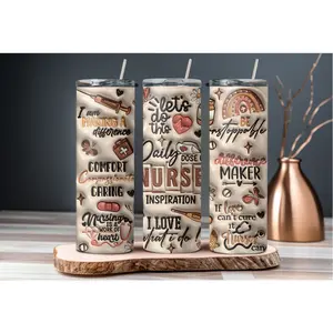 Daily Dose of Nurse 3D Tumbler