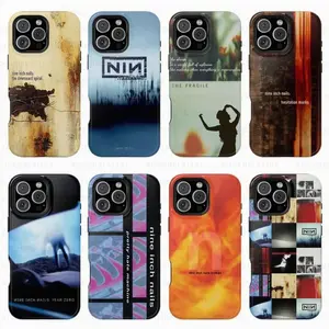 Nine Inch Nails Phone Case – The Downward Spiral & The Fragile Hesitation Marks | Industrial Rock Album Aesthetic fit iPhone 17 pro max, SS Galaxy