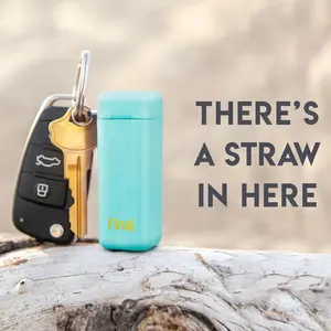 Final.Co reusable collapsible travel friendly straw