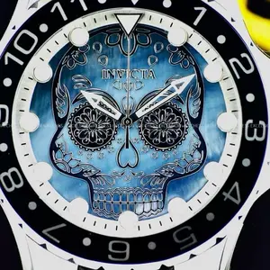 Brand New Men’s Invicta Watch - Skull Design Watch - 100% Authentic Invicta