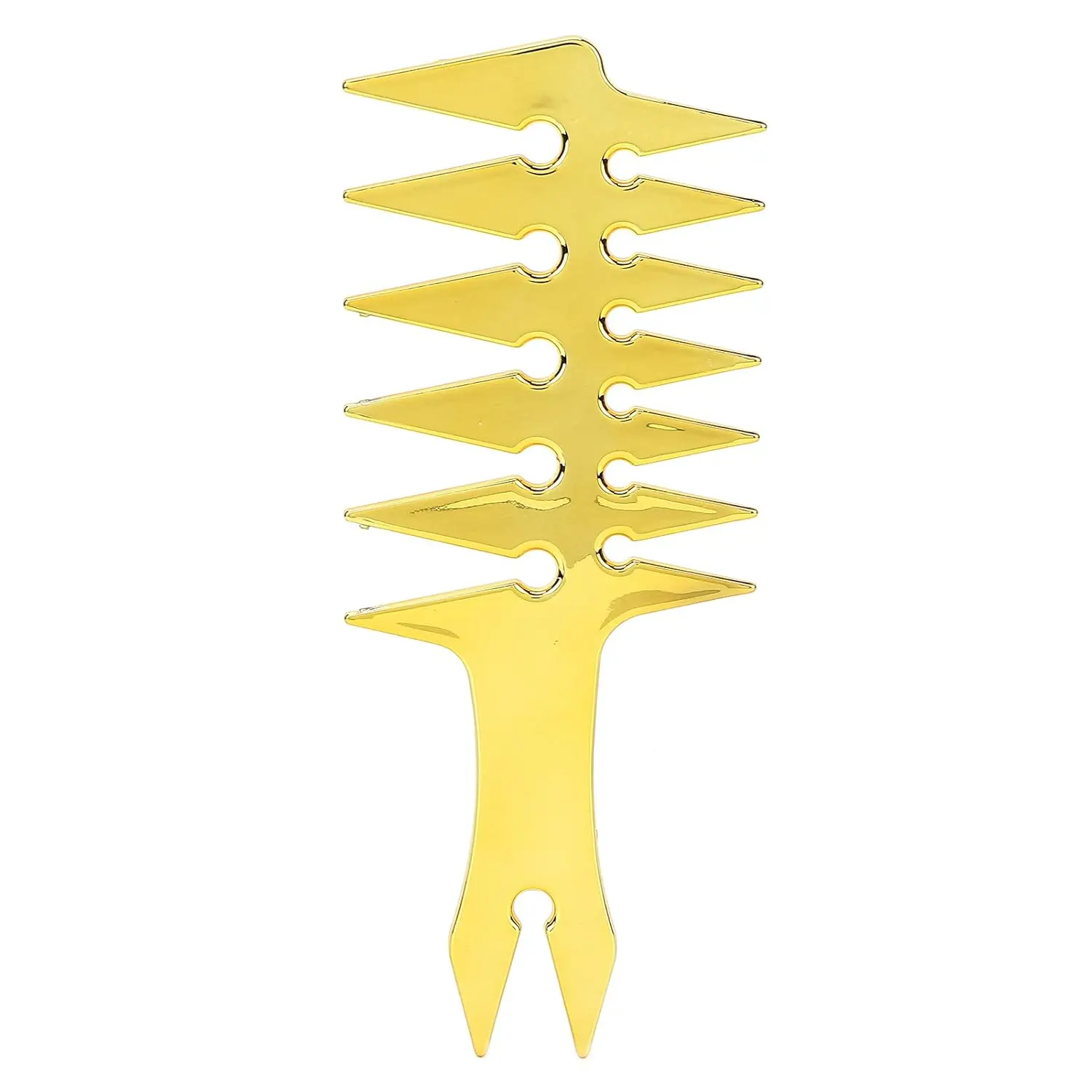 Men's Wide Tooth Hair Combs Double Sided Oil Hair Comb Retro Plastic Hair Styling Combs