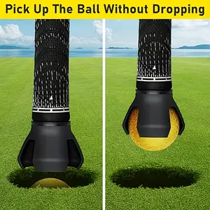 3 pieces Easy Reach Golf Ball Picker - No More Back Pain, Convenient Golf Ball Retrieval Tool
