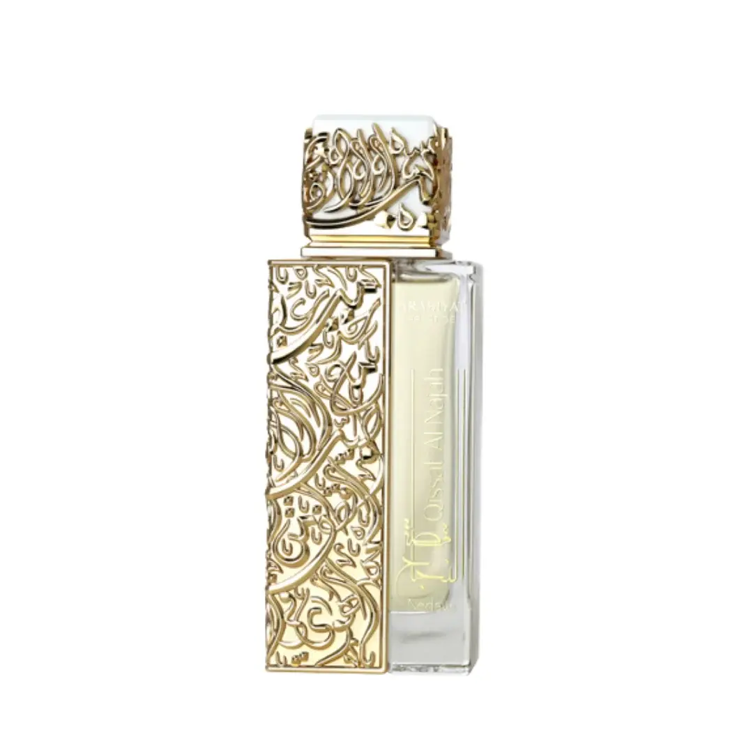 Arabiyat Prestige Qissat Al Najah Nedawi EDP for Men, A Bold Woody Spice Arabian Scent with Cardamom Amber and Citrus, Long Lasting Signature Scent for Day & Evening Wear, 3.4 oz, Bold Arabian Aromas