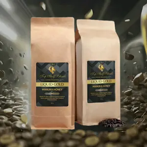 LIQUID GOLD MANUKA HONEY COFFEE 16oz