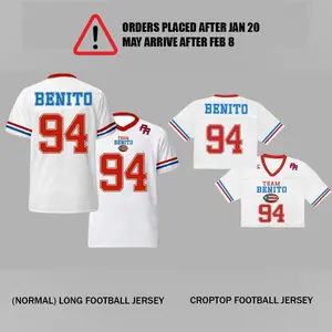Football Jersey Benito 94 Sports Mesh Fabric Unisex