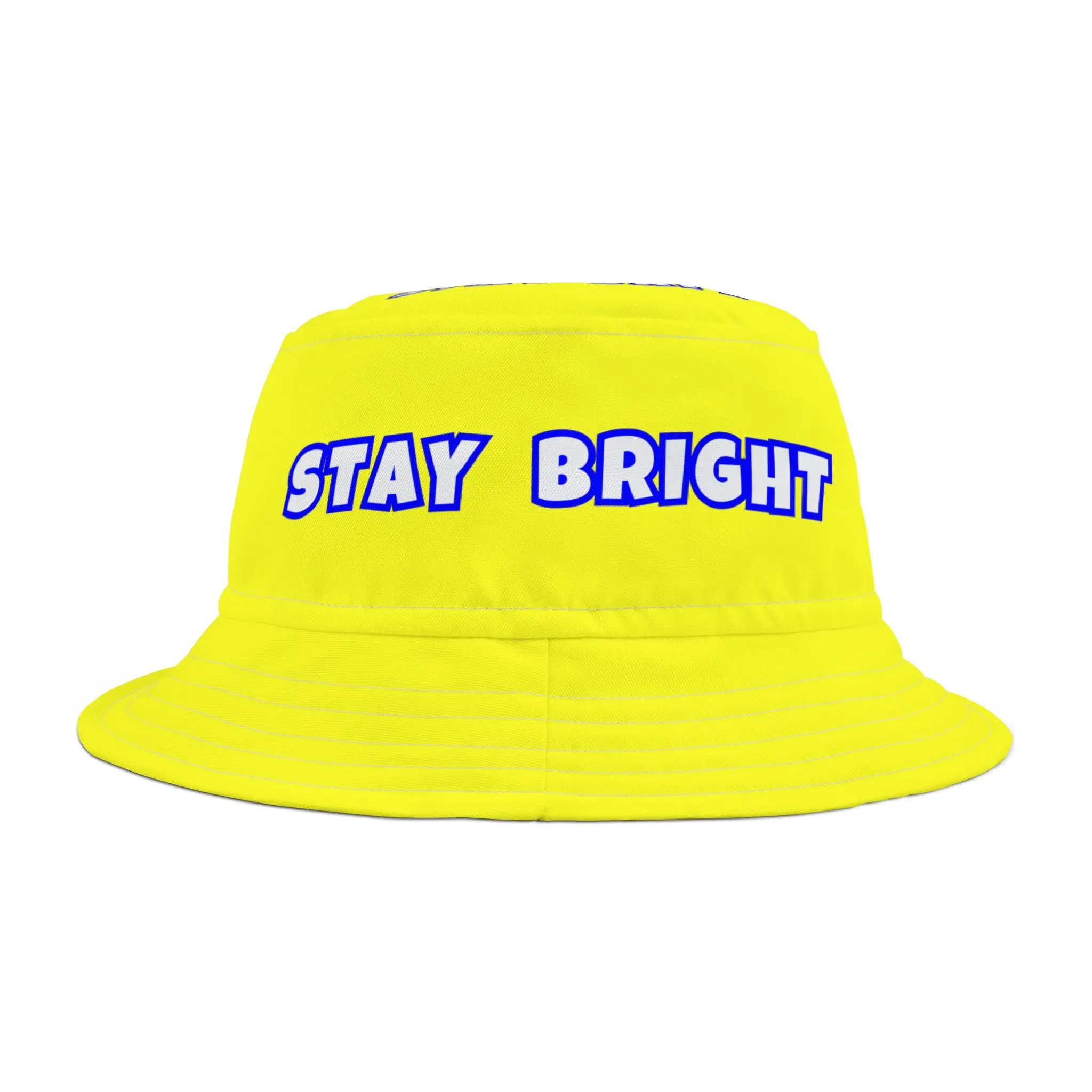 Stay Bright Bucket Hat – Neon Yellow Autism Safety Sun Hat
