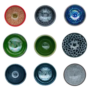 Handmade micro flawed tea cups are subject to live streaming display No5