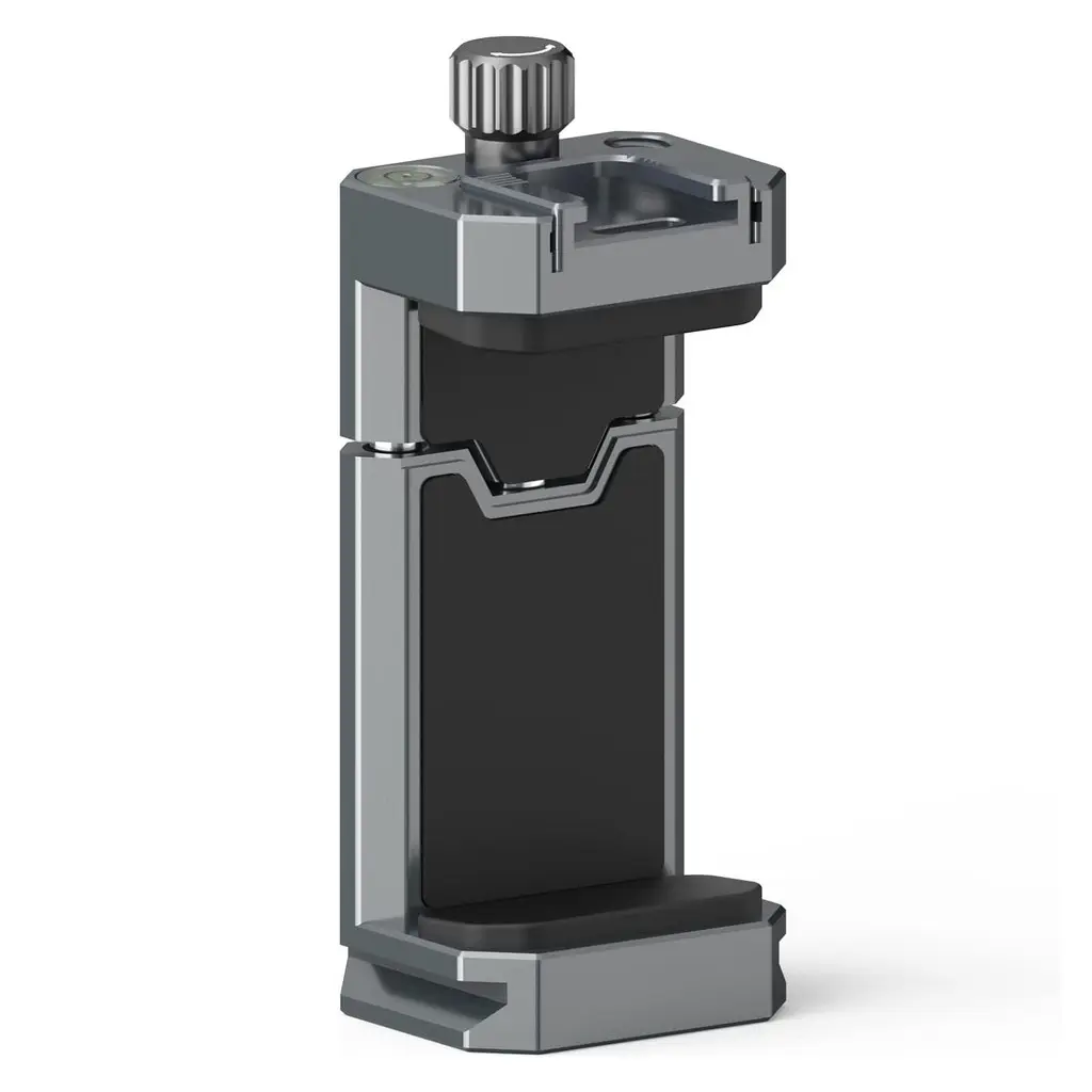Aluminum Alloy Phone Tripod Mount Holder with Sliding Cold Shoe, Arca Swiss Quick Release Base Clamp, Unparalleled Expandability for iPhone 17/16/15/14/13/12, Samsung Smartphones & Camera Accessories, Grip