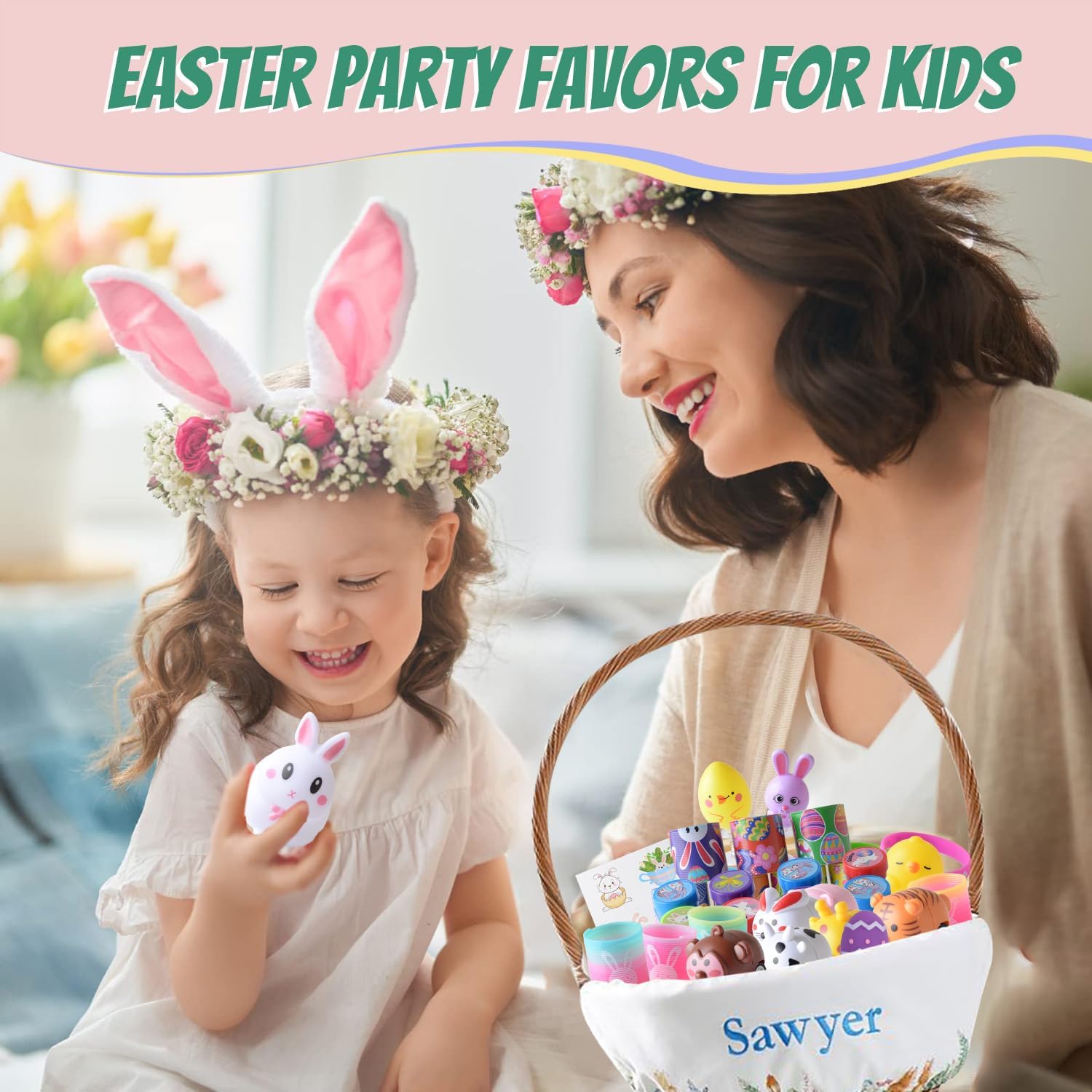 100 Pack Easter Egg Fillers – Assorted Toys for Kids Boys & Girls, Easter Basket Stuffers, Party Favors, Egg Hunt Prizes, Classroom & Easter Gifts 100 Pack Easter Egg Fillers – Assorted Toys for Kids Boys & Girls, Easter Basket Stuffers, Party Favors, Egg Hunt Prizes, Classroom & Easter Gifts