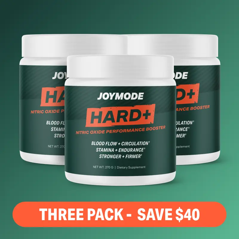 Hard+ Nitric Oxide Performance Booster (3-Jars, 90 servings) Fitness Supplements for Heart and Vascular Health Dietary Supplement - Healthcare(Type)