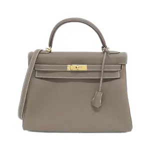 Pre-owned HERMÈS Calfskin Shoulder Bags Hermes Kelly32 Togo Bag