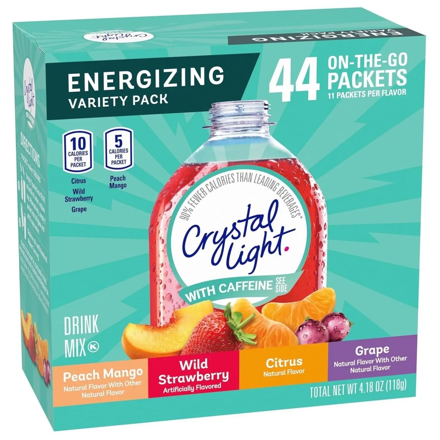Energizing Variety Pack, 44 ct On-the-Go Packets