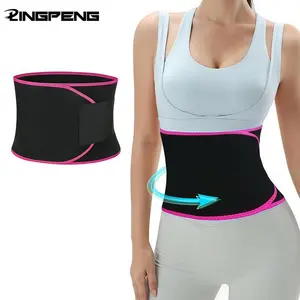 Sports Waist Trainer for Women, Waist Trimmer Cincher, 1 Count Adjustable Velcro Waist Trimmers, Fitness Accessories for Home Gym Workout, Waist Trimmer Belt
