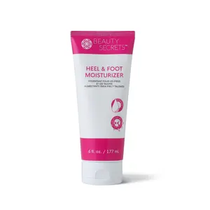 Beauty Secrets Heel & Foot Moisturizer, Vitamin E, Salicylic Acid