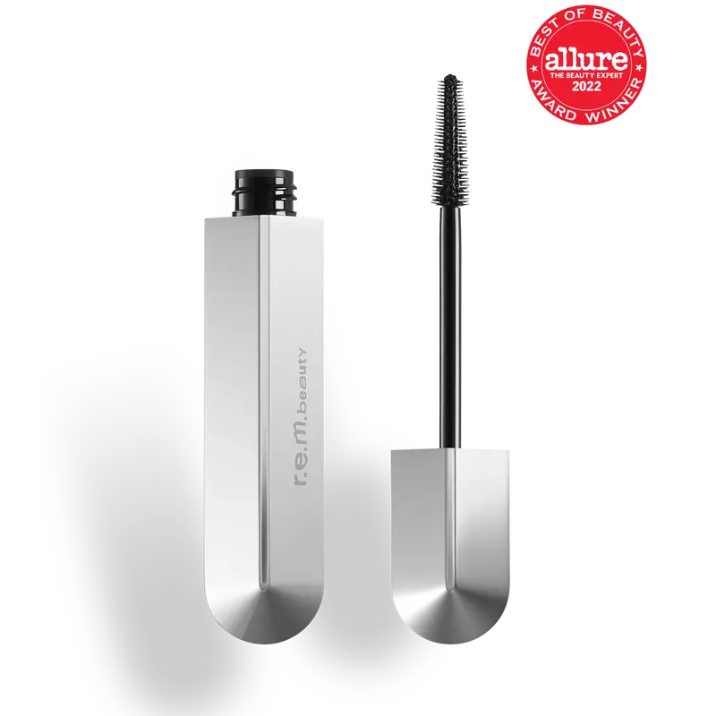 r.e.m. beauty by Ariana Grande lengthening mascara - weightless, nourishing, volumizes & separates, made with tahitian microalgae & triple fruit extracts