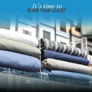 Acrylic Wardrobe Storage Organizer, Transparent Layered Dividers, Bag Clothes Organization Board, Keep Your Closet Neat and Tidy