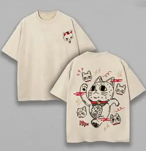 Men's Dandadan Turbo Granny Printed Unisex Washed Vintage Casual Fitted Short-Sleeve T-Shirt Top, 53