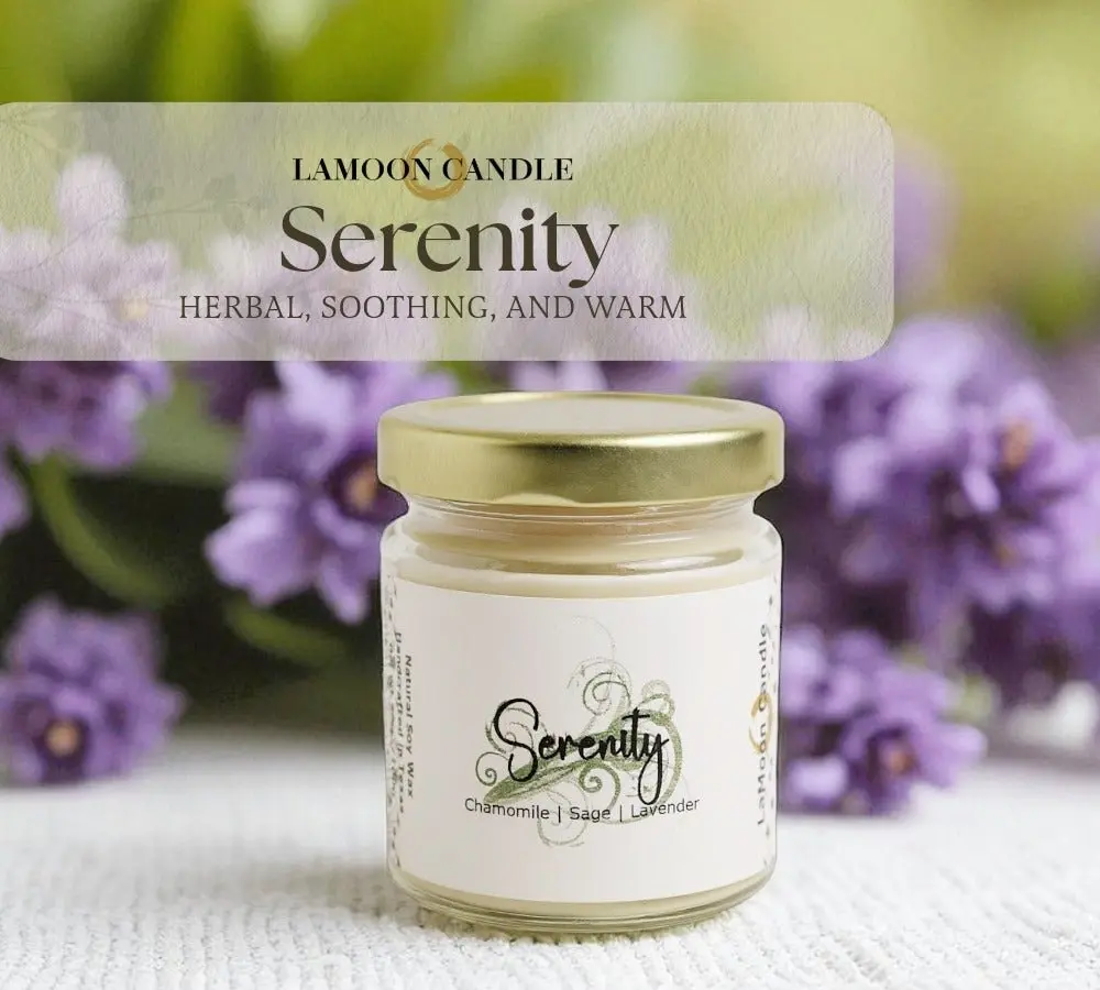Serenity - Mini Luminary Soy Wax Candle