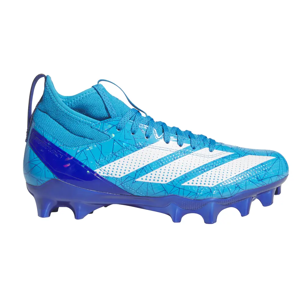 adidas Mens Adizero Impact Hidden Gems Football Sneakers Shoes - Blue