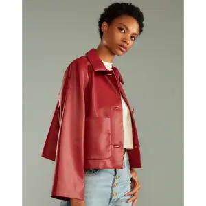 Vegan Leather Jacket