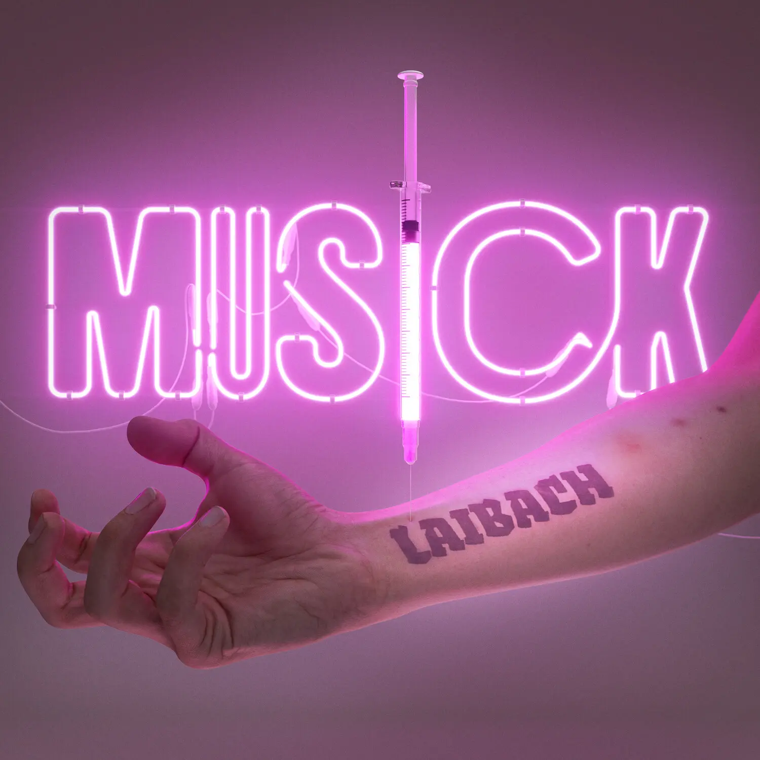 Laibach - Musick  [VINYL RECORD - LP] Colored Vinyl, Ltd Ed, Pink