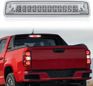 Nilight Third Brake Light Tail High Mount 3rd Stop Lights Clear Lens Compatible with Chevy Colorado and GMC Canyon 2015 2016 2017 2018 Van SUV Rear Center Cab Lamp