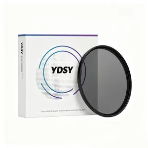 YSDY ND8 16 32 Neutral Density Filters Lens Three-Piece Camera Lens Filter Set for Canon Nikon Sony Fujifilm Sigma Tamron Mirrorless and DSLR Cameras Available 32 40.5 43 46 49 52 55 58 62 67 72mm Photography equipment