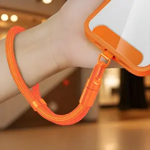 Multi-Color Convenient Mobile Phone Lanyard, Phone Wrist Strap, Ideal for Travel & Lazy Users, Includes Link Converter, Perfect for Mountaineering & Long-Distance Trips
