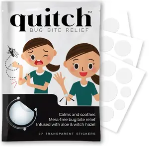Bug Bite Itch Relief Patch Kids, Bug Bite Patch, Summer Travel Essentials for Kids, Mosquito Anti Itch Cream Alternative Summer Camp Essentials Itch Relief, Baby hydrocortisone Alternative