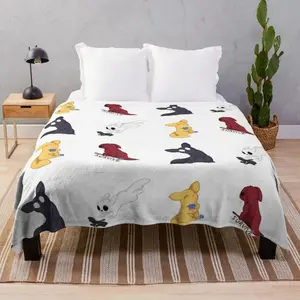 Rain World Slugcats Throw Blanket Luxury Beach For Sofa Thin Nap Blankets Blankets For Beds Blankets Throw BlanketFather's Day Thanksgiving Halloween Valentine's Day Holiday Gifts For Family And Friends