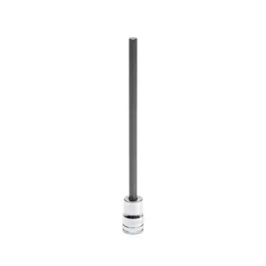 Gearwrench 0.37 in. Drive Mid Length Hex Bit Metric Socket, Chrome - 6 mm