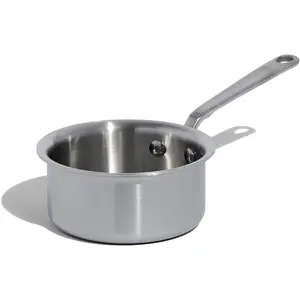 Made In Cookware Butter Warmer: 3/4 Quart Stainless Steel, 5 Ply, Professional, Induction Compatible