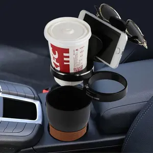 Car Cup Holder with Rotating Stand-Versatile Organiser