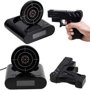 Electronics Desk Clock Digital Gun Alarm Clock