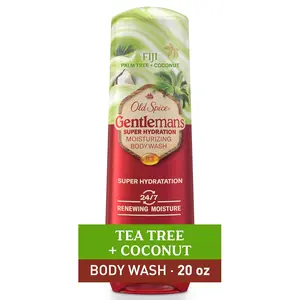 Old Spice Body Wash GentleMan’s Super Hydration for Men, 24/7 Renewing Moisture, Gentle on Skin with Skin Conditioners, Vanilla + Shea Butter Scent, 20 oz