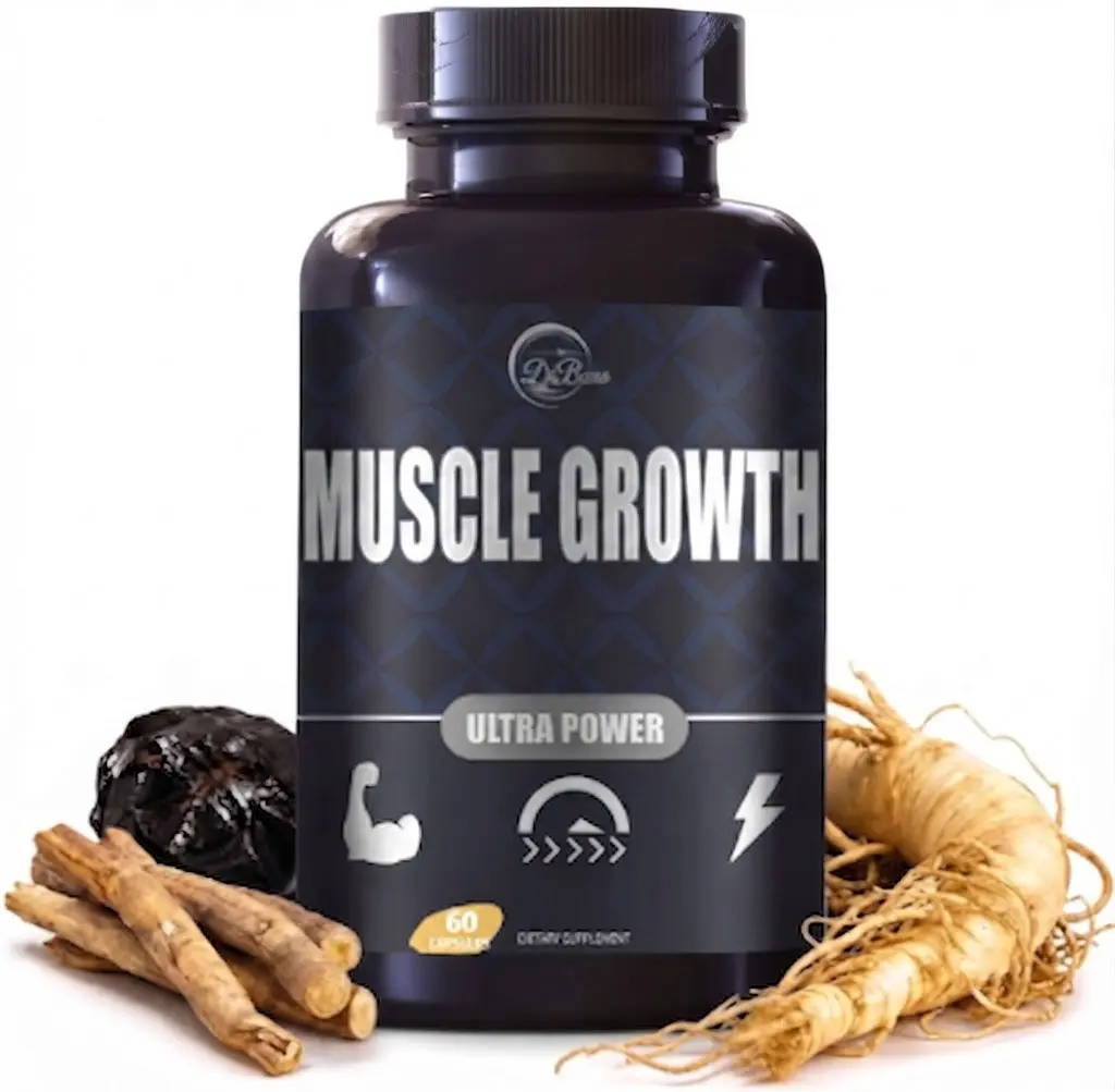 Men’s Supplement – Natural Sports Nutrition Formula Supports energy boost, workout performance, muscle growth, strength and athletic capability.  Energy & Strength Support Complex, 60 Capsules