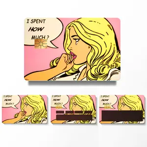 I Spent How Much Credit Card Skin, Credit Card Skin Pink, Credit Card Sticker Funny, Bridesmaid Gift, Gag Gift