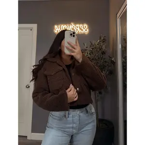 Espresso Teddy Coat