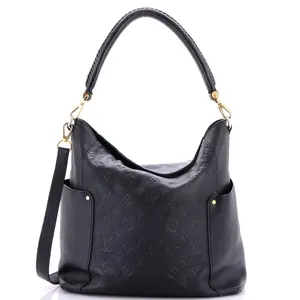 Pre-owned Louis Vuitton Leather Shoulder Bags Bagatelle Hobo Monogram Empreinte by Rebag