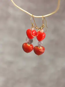 Red Apple Earrings