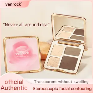 Venrock Floating Light Four Color Makeup Disc Natural repair, concealer, even skin tone, durable waterproof and sweat proof
