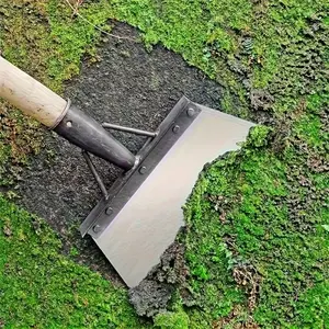 Heavy Duty Flat Shovel – Clean Stubborn Barn Stains | Poultry & Livestock Poop Scraper | Farm Use