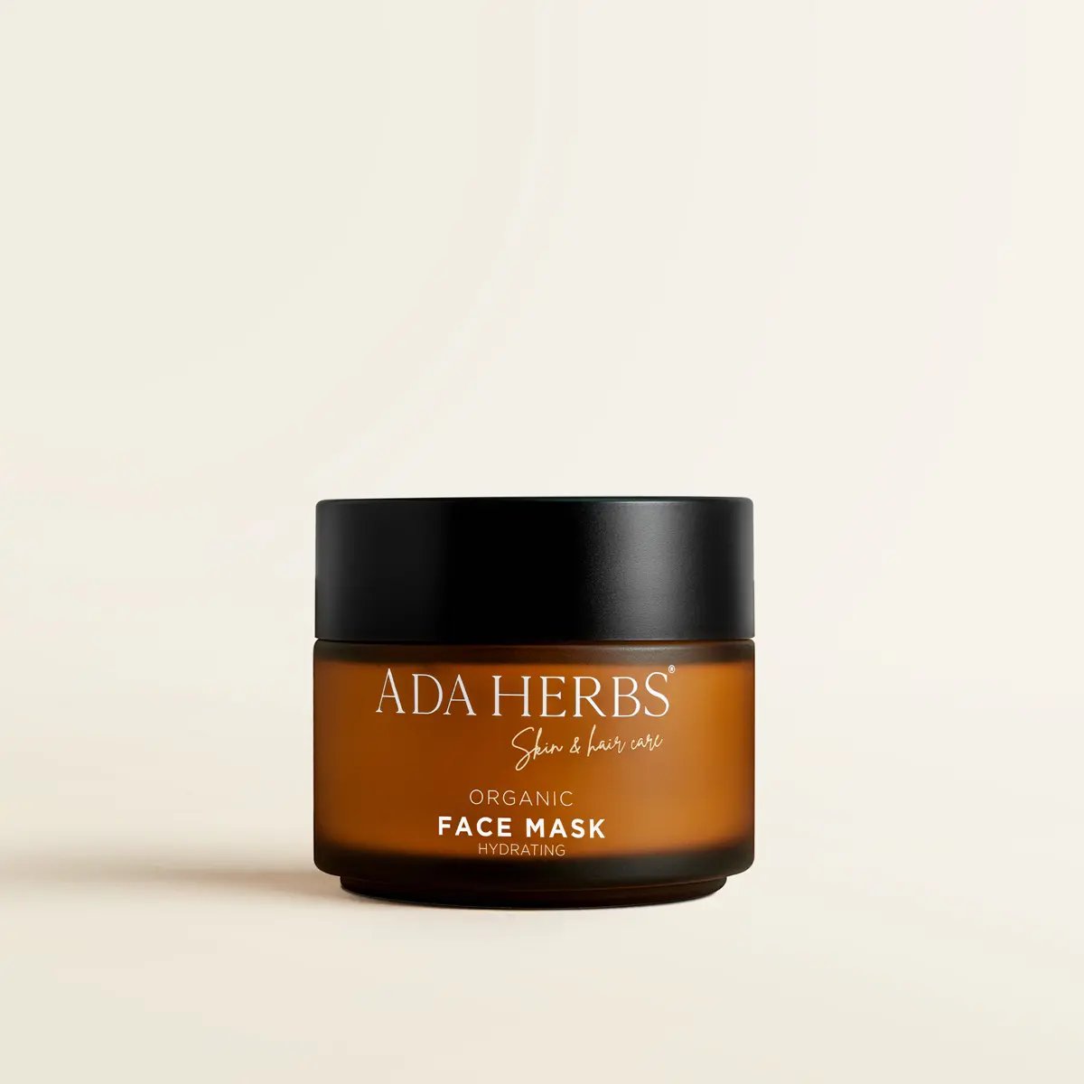 Ada Herbs Organic Hydrating Face Mask with Omega-6 & Vitamin E - Deep Hydration for Dry & Sensitive Skin - Vegan & Cruelty-Free