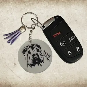 Dog Keychain, Custom Pet Keychain, Custom Keychain, Pet Gifts, Dog Gifts, personalized dog gift, Pet Memorial