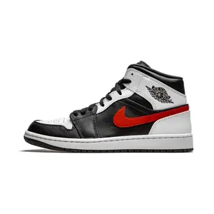 Air Jordan 1 Mid "Chile Red" 554724 075