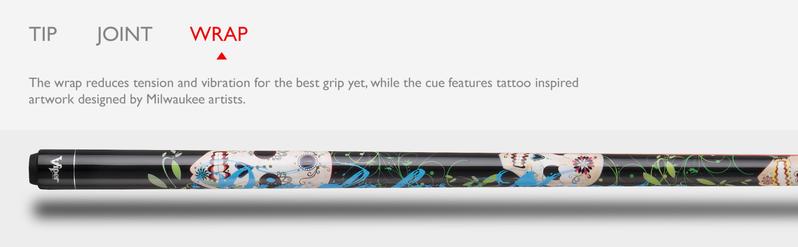 Viper Underground Dia de los Muertos Billiard/Pool Cue Stick Viper Underground Dia de los Muertos Billiard/Pool Cue Stick