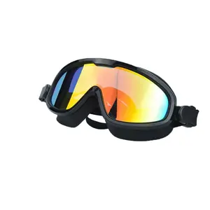 Adult  Swimming Goggles Unisex - HD Anti-Fog & Scratch-Resistant Lenses, Wide-Angle Vision, Silicone Seal for Leakproof, Adjustable Headband