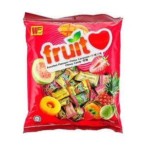 WONDER FOOD Malaysia Mixed Fruit Gummies 17.6oz - Delicious Chewy Candy Treats