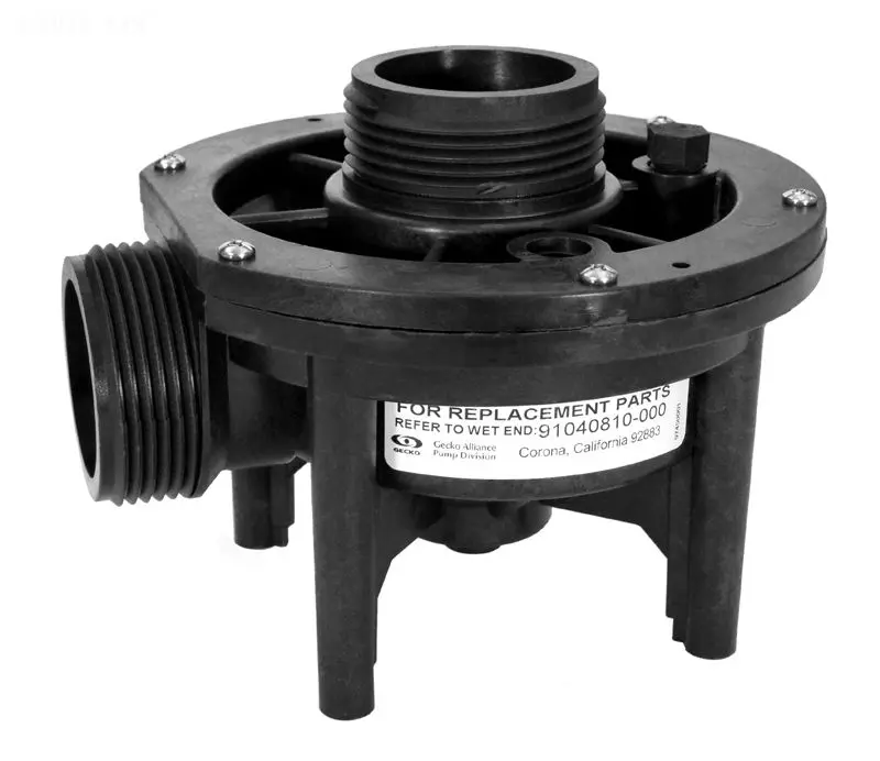 Gecko Alliance 91040840-000 Aqua-flo Wet End Pump Part, 48 Frame, 2.0 Hp FMCP, 1.5 in. Unions, 1.5 in. Discharge, Drain Plug, Impeller, Includes 6 Screws