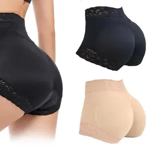 2PCS Women Butt Lifting Panties Lace Classic Daily Wear Body Shaper Butt Lifter Panty Tummy Control